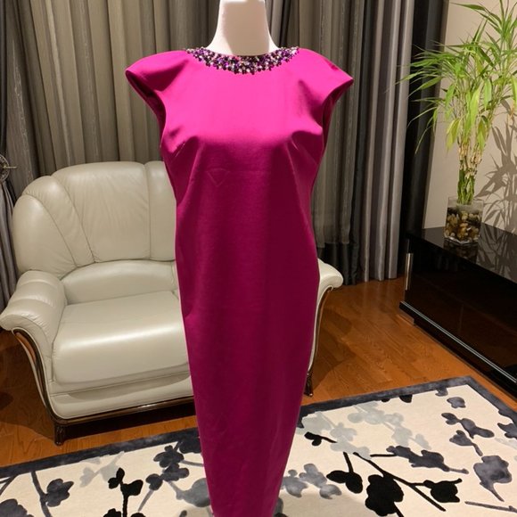 Ted Baker: Elenna Bodycon Embellished midi dress - Picture 3 of 9